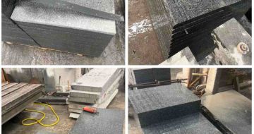 湖北 芝麻黑地铺石材