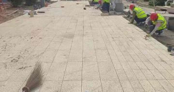 湖北黄金麻荔枝面地铺案例