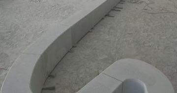 湖北 花岗岩整石坐凳拼装