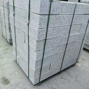 湖北 芙蓉白火烧两面路沿石