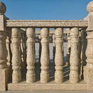 湖北 黄金麻栏杆（扶手，花瓶柱，将军柱）