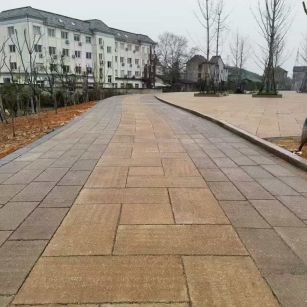 湖北仿古石铺装效果