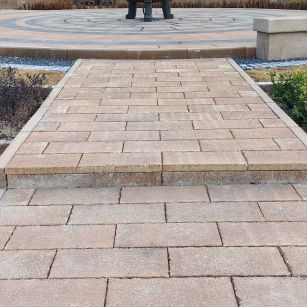 湖北仿古石铺装效果