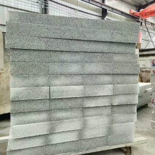 湖北 芝麻白10公分300*600广场地铺，A料定制，尺寸标准，厚薄均匀