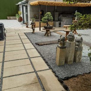 湖北仿古石铺装效果