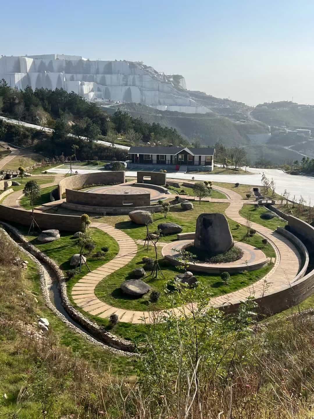 湖北仿古石铺装整体效果