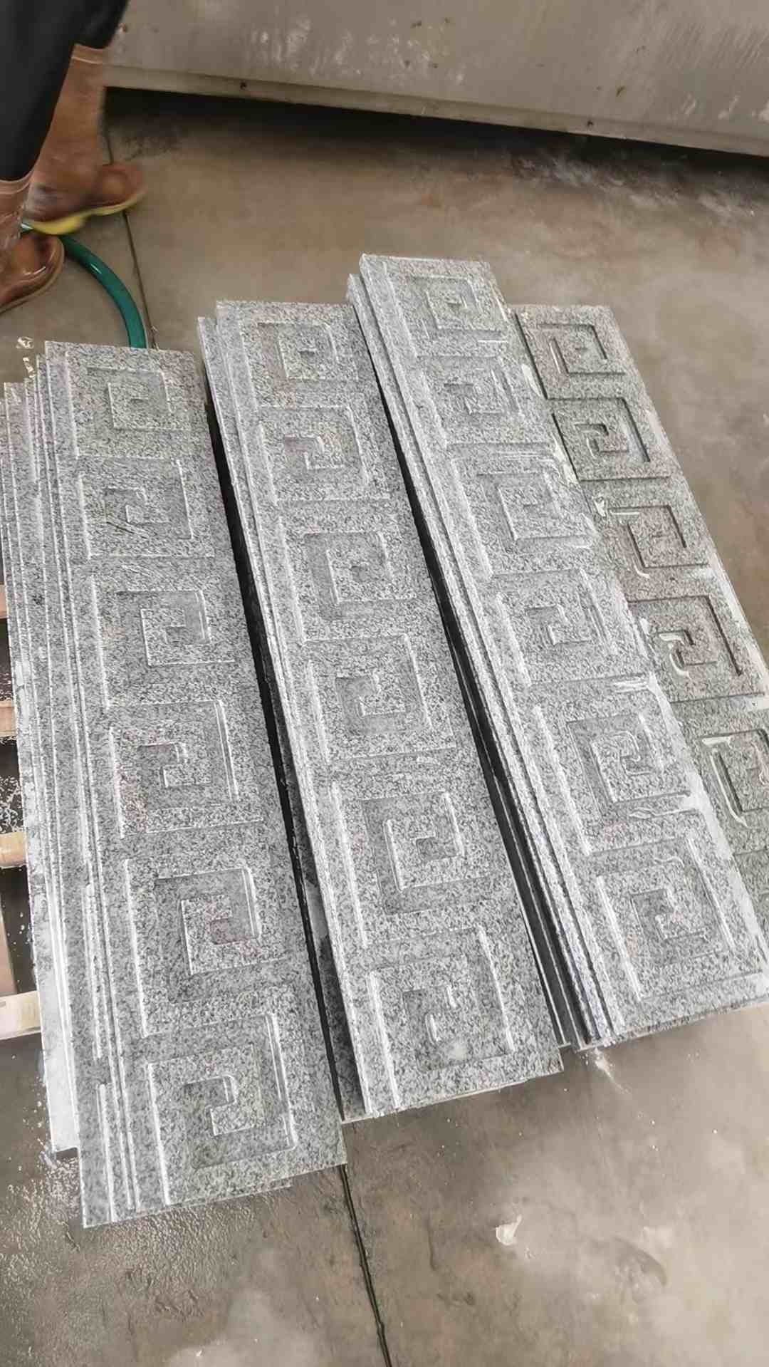 湖北 别墅回纹线条，雕刻