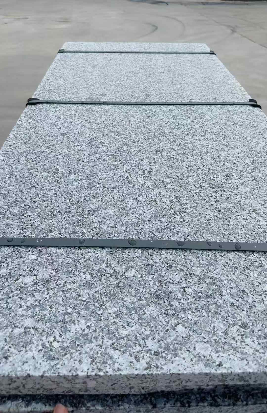 湖北 芝麻黑火烧面毛板，条板，半成品