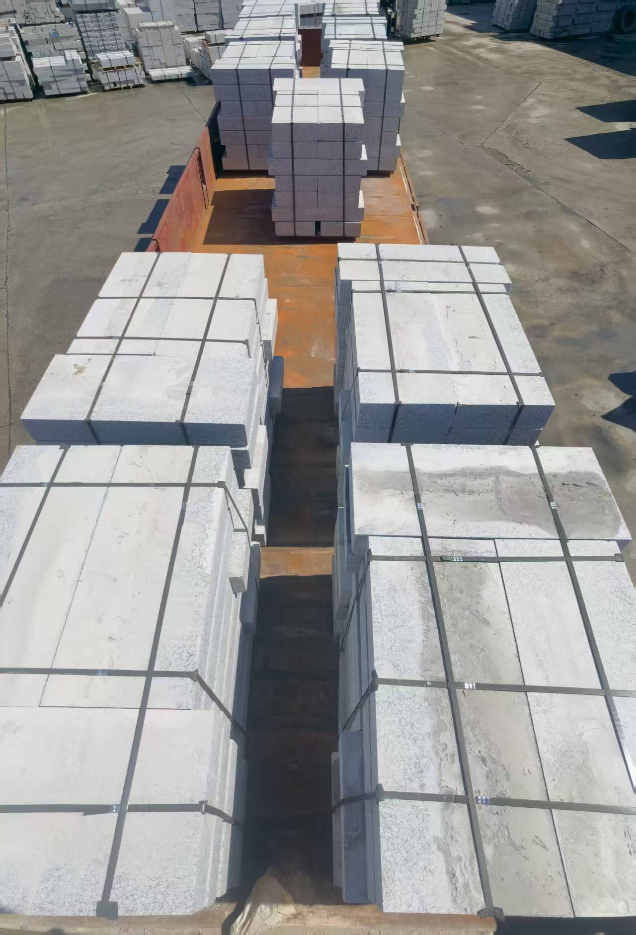 湖北 路沿石装车出货