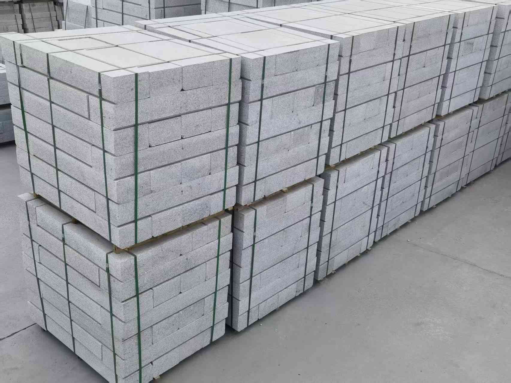 湖北芝麻白路沿石