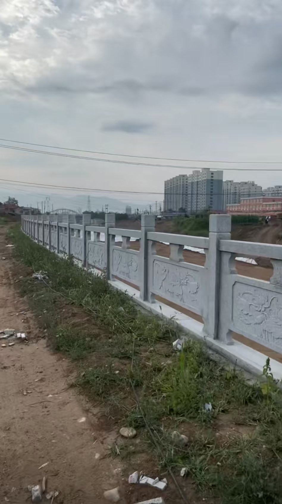 湖北 石材河道栏杆