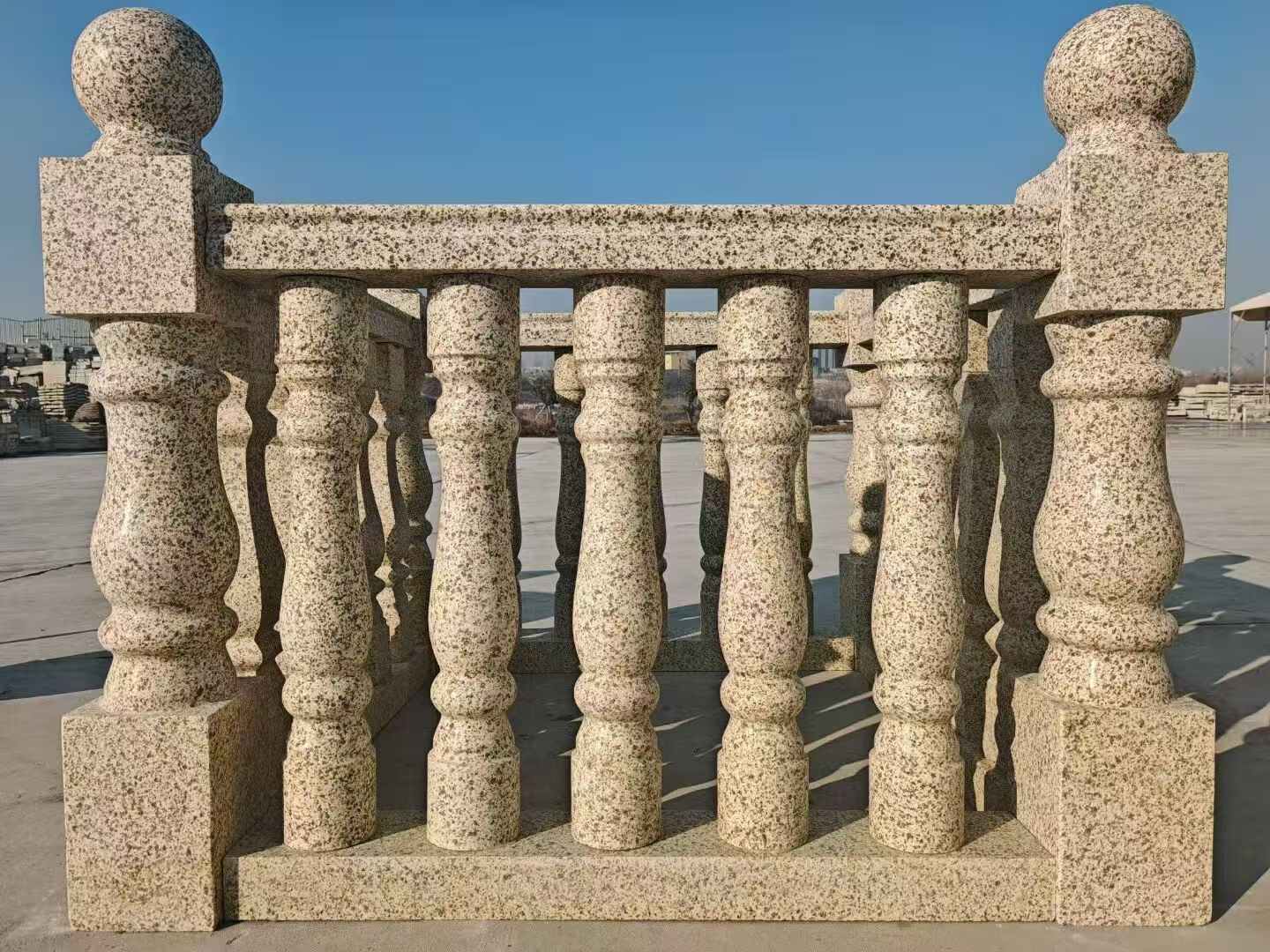 湖北 黄金麻栏杆（扶手，花瓶柱，将军柱）